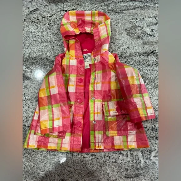 OshKosh B'gosh Jackets Coats Oshkosh Bgosh Pink Plaid
